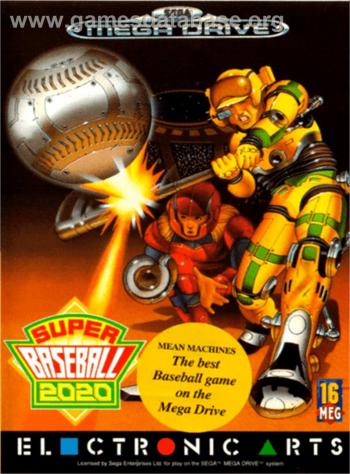 Cover Super Baseball 2020 for Genesis - Mega Drive